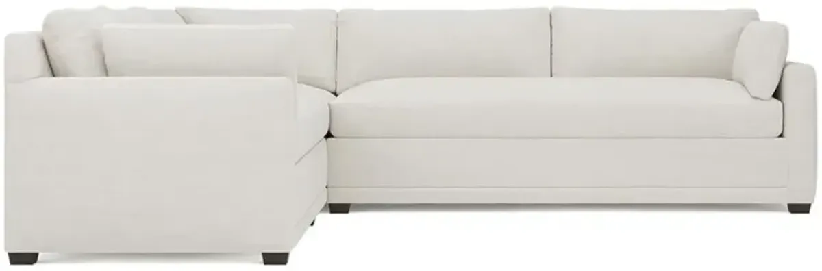 Weybridge Pearl Corner Sectional - Right End - 123"