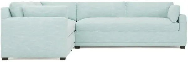Weybridge Sea Mint Performance Corner Sectional - Right End - 123"