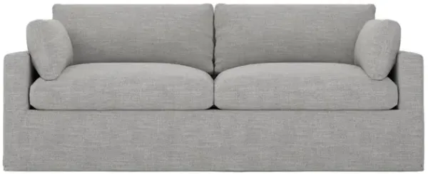Weybridge Nickel Performance Slipcovered 2-Cushion Sofa - 88"