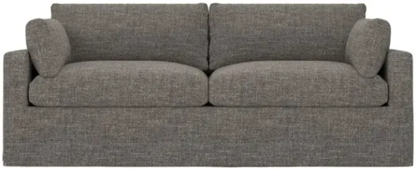 Weybridge Truffle Performance Slipcovered 2-Cushion Sofa - 88"