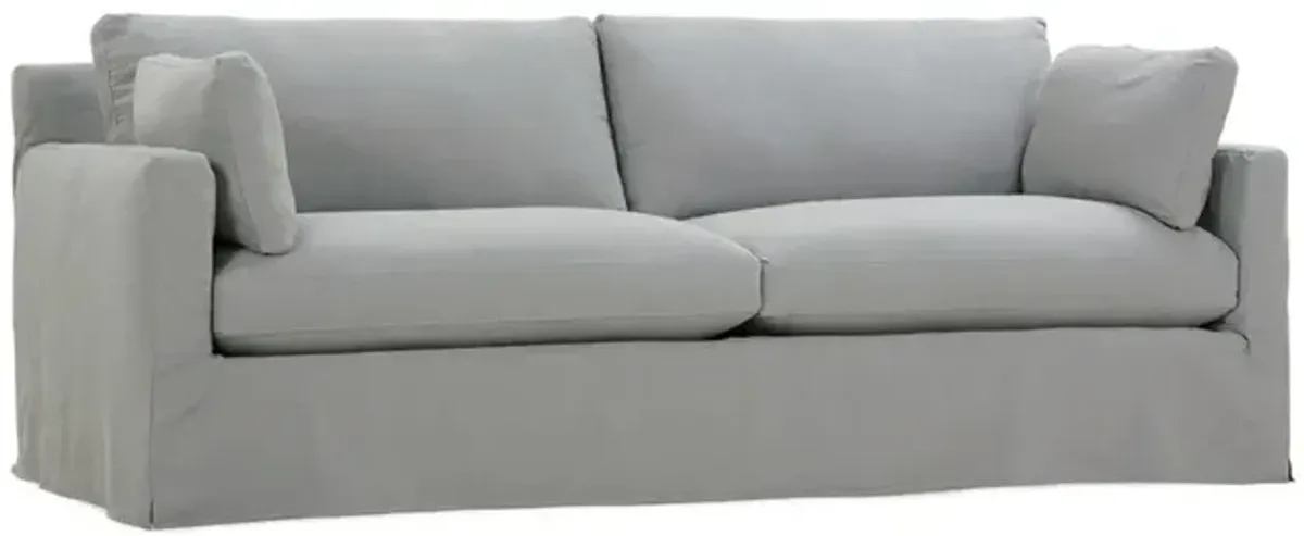 Weybridge Baby Fawn Performance Slipcovered 2-Cushion Sofa - 88"