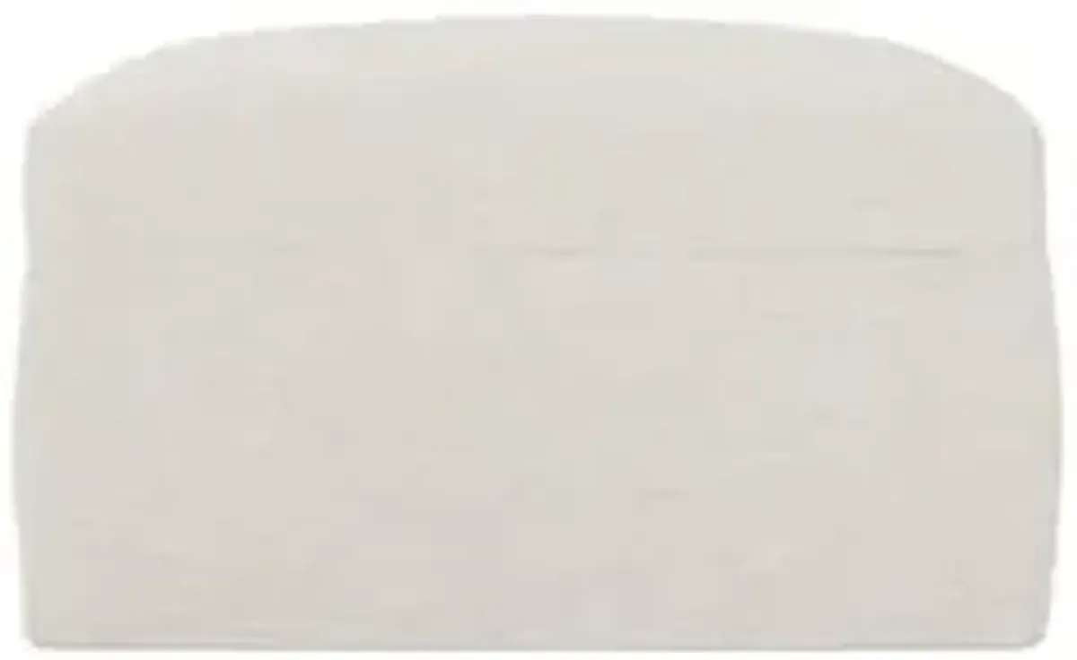 Weybridge Sea Salt Performance Slipcovered Ottoman