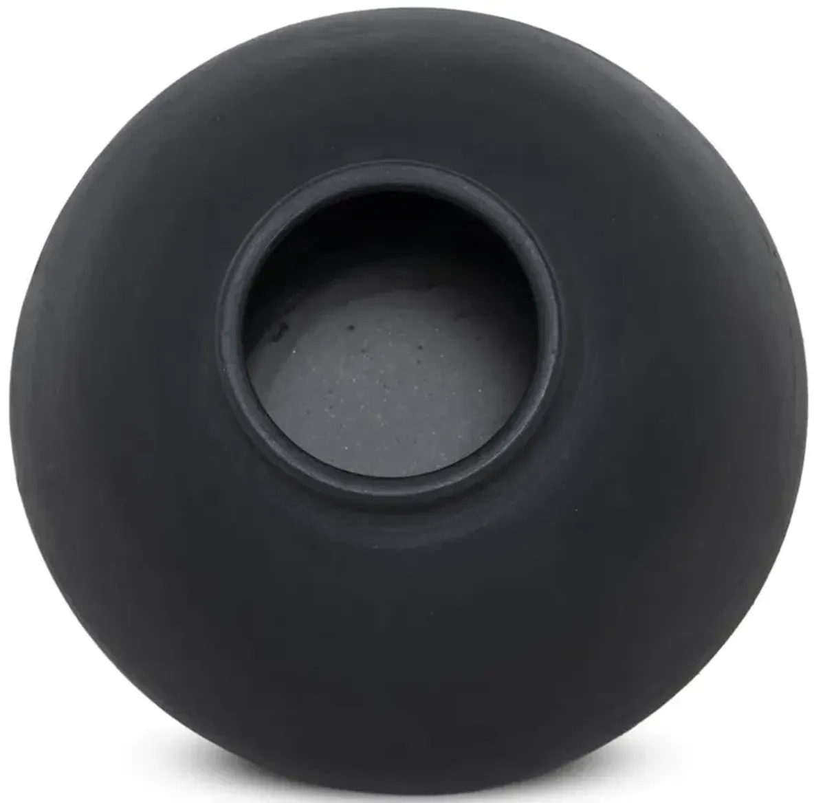 Bosa Aged Black Terracotta Vessel