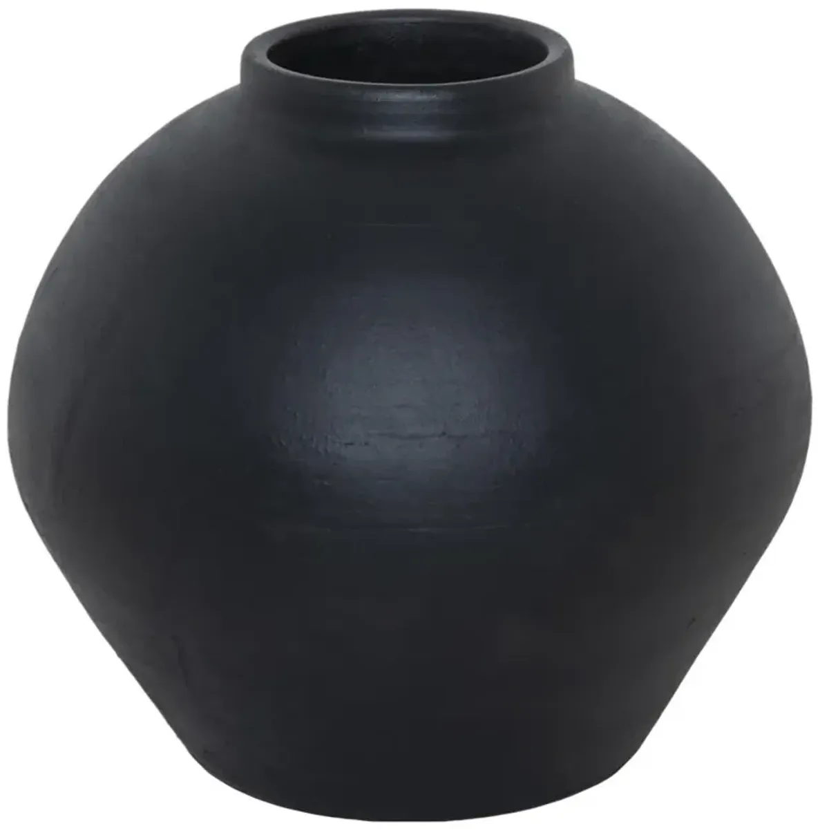 Bosa Aged Black Terracotta Vessel
