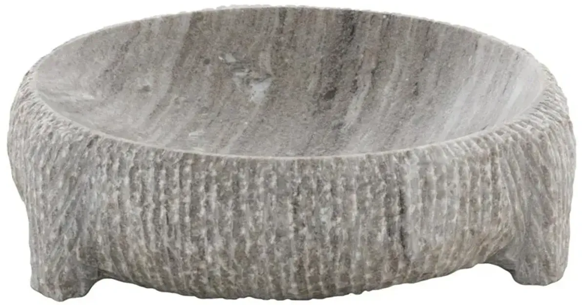 Montero Antique White Marble Bowl