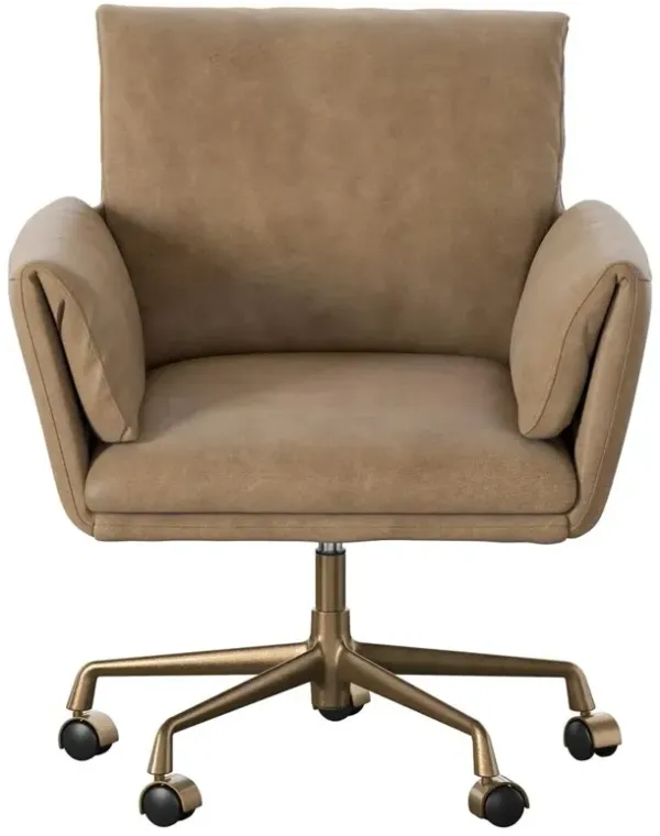 Salerno Palermo Drift Leather Desk Chair