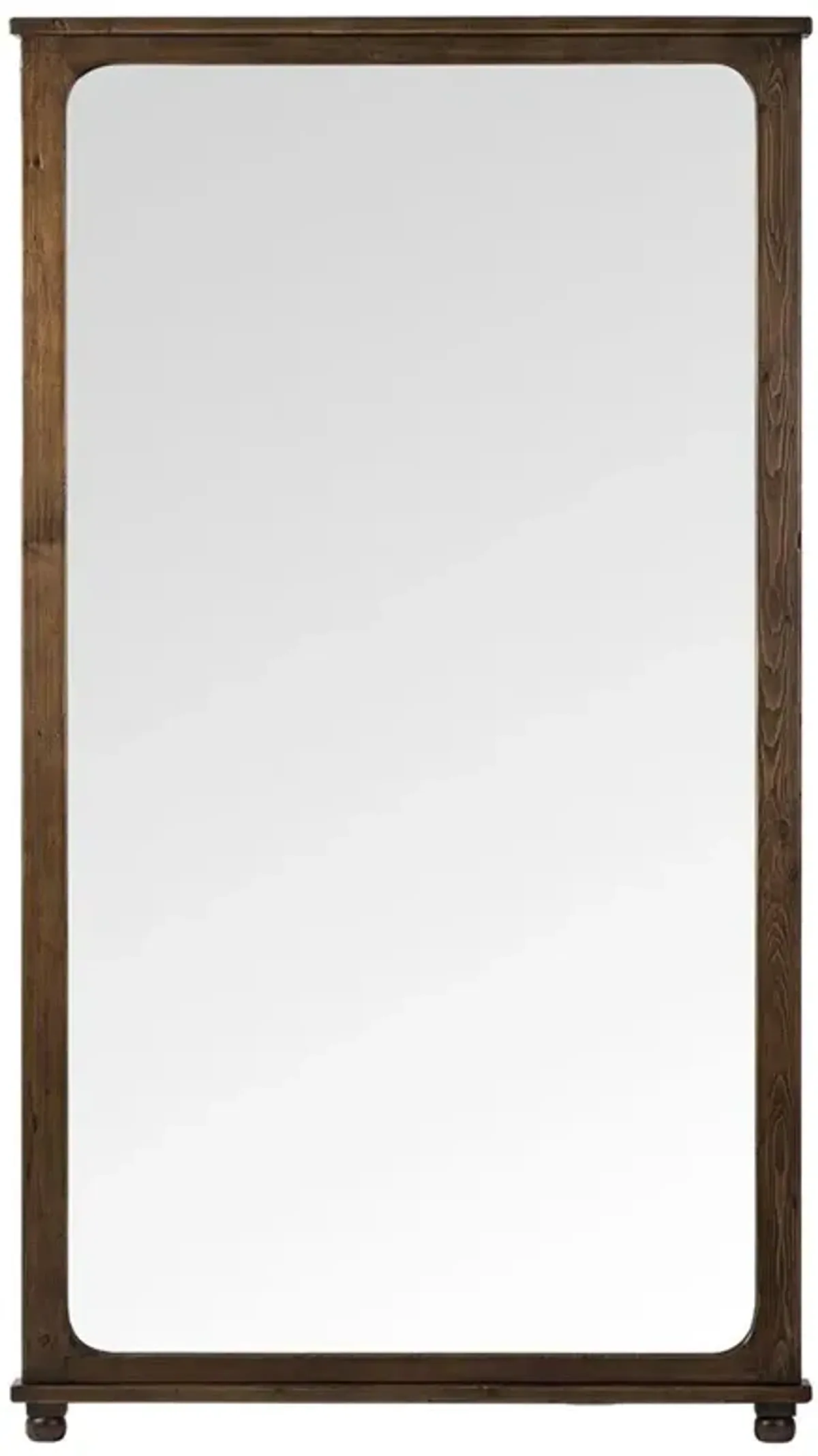 Orleans Aged Pine Floor Mirror