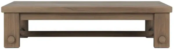 Lumi Stained Toasted Brown Outdoor Coffee Table
