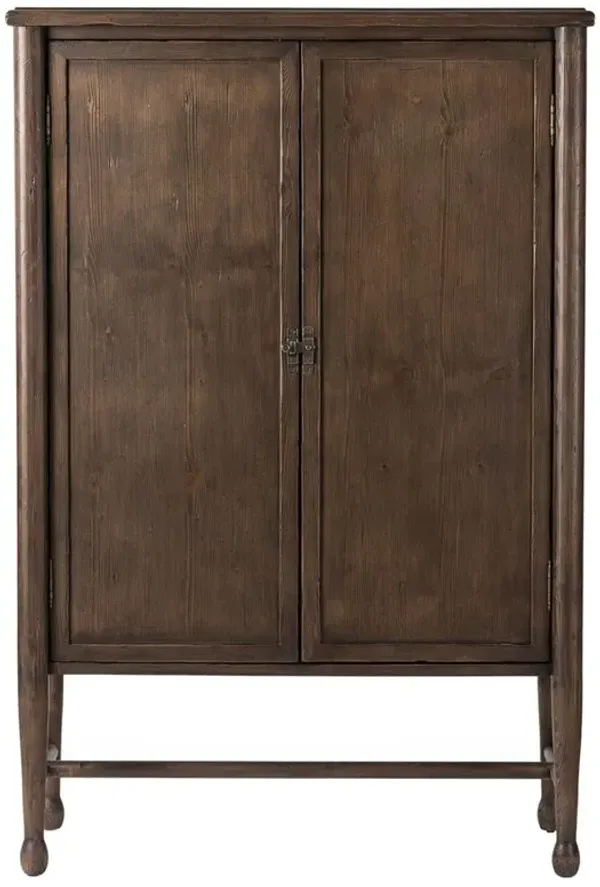 Wilder Aged Pine Bar Cabinet