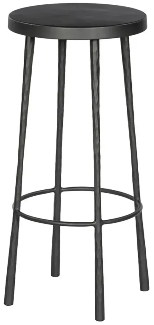 Vito Industrial Loft Grey Iron Bar Stool
