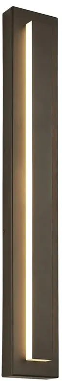 Visual Comfort Modern Aspen Bronze Outdoor Sconce - 36"