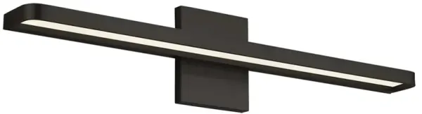 Visual Comfort Modern Banda Dark Bronze Bath Sconce - 24"