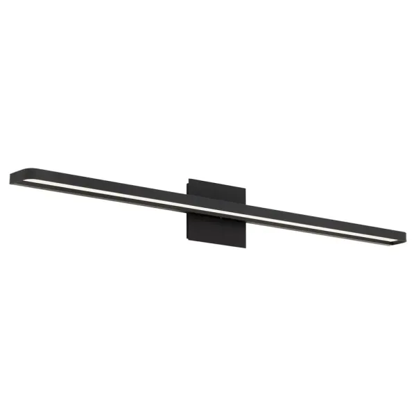 Visual Comfort Modern Banda Matte Black Bath Sconce - 36"