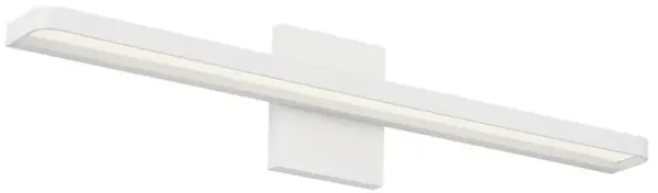 Visual Comfort Modern Banda Matte White Bath Sconce - 24"