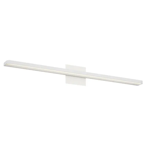 Visual Comfort Modern Banda Matte White Bath Sconce - 36"
