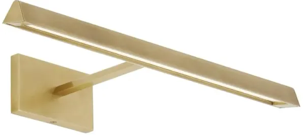 Visual Comfort Modern Dessau Natural Brass Picture Light Sconce - 18"