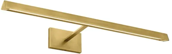 Visual Comfort Modern Dessau Natural Brass Picture Light Sconce - 24"