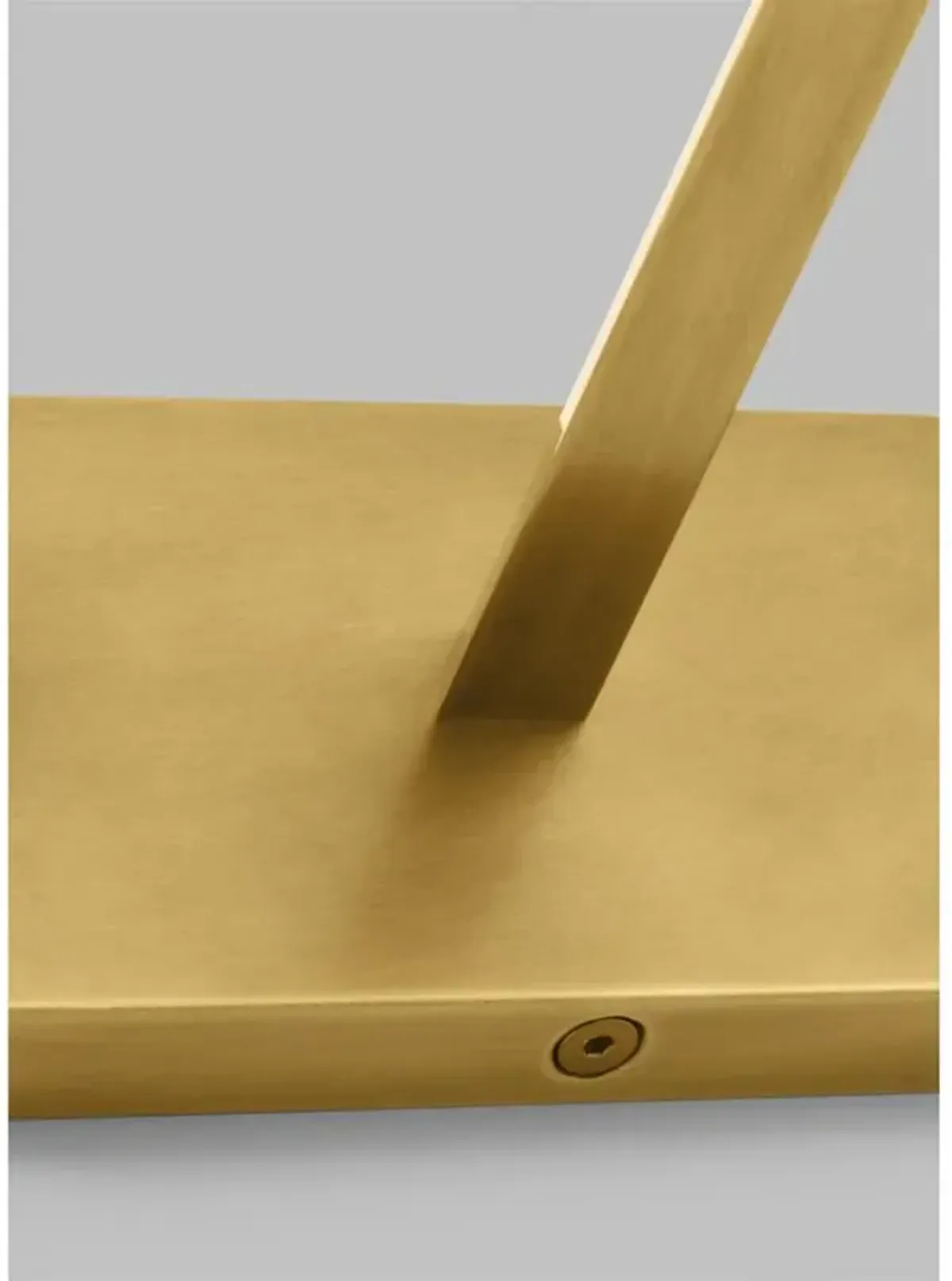 Visual Comfort Modern Dessau Natural Brass Picture Light Sconce - 8"