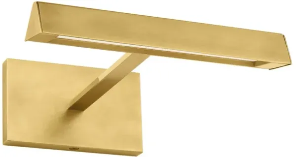 Visual Comfort Modern Dessau Natural Brass Picture Light Sconce - 8"