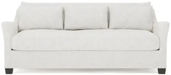Pauline Heathered Ivory Performance Sofa - 85"