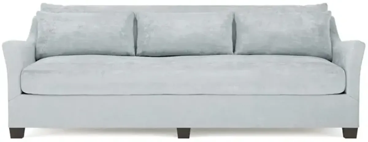 Pauline Pale Blue Sofa - 98"