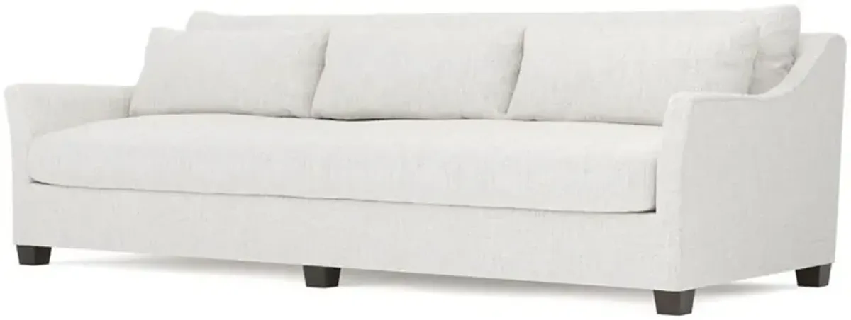 Pauline Heathered Ivory Performance Sofa - 110"