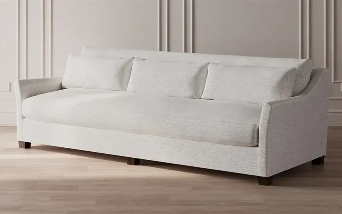 Pauline Heathered Teal Sofa - 110"