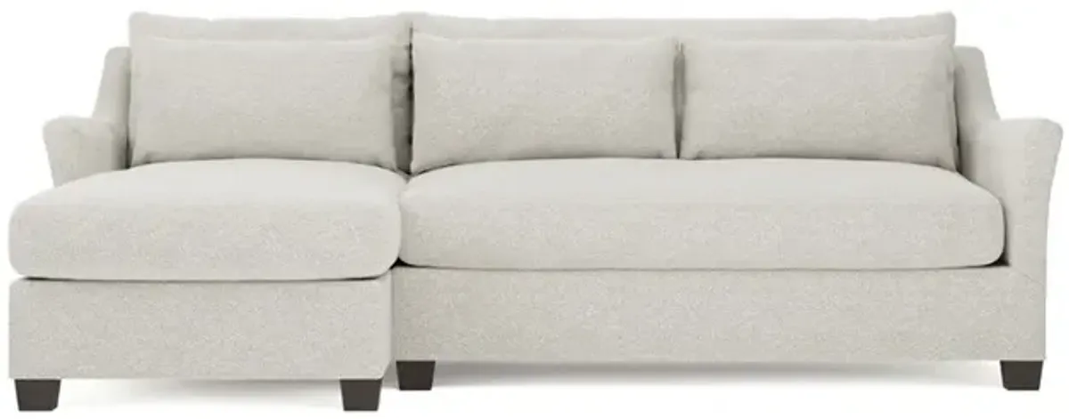 Pauline Chaise Porcelain Performance Sectional - Left Chaise - 101"