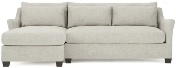 Pauline Chaise Fog Sectional - Left Chaise - 101"