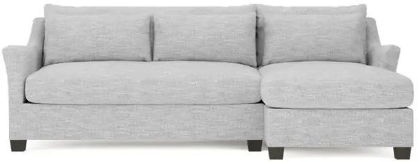 Pauline Chaise Frost Performance Sectional - Right Chaise - 101"