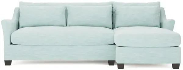 Pauline Chaise Sea Mint Performance Sectional - Right Chaise - 101"