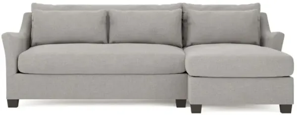 Pauline Chaise Pebble Performance Sectional - Right Chaise - 101"