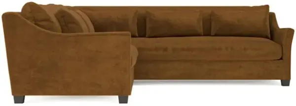 Pauline Amber Corner Sectional - Left End - 106"