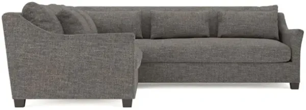 Pauline Truffle Performance Corner Sectional - Left End - 106"