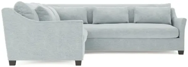 Pauline Mist Performance Corner Sectional - Left End - 106"