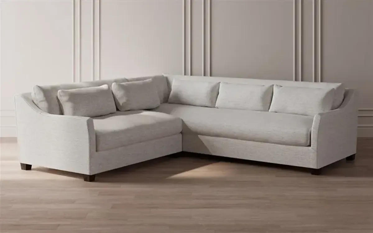 Pauline Amber Corner Sectional - Right End - 106"