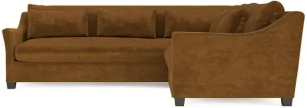 Pauline Amber Corner Sectional - Right End - 106"