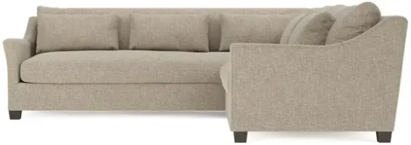 Pauline Sand Corner Sectional - Right End - 106"
