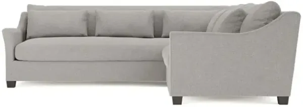 Pauline Pebble Performance Corner Sectional - Right End - 106"