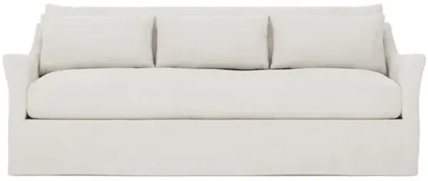 Pauline Pearl Slipcovered Sofa - 85"