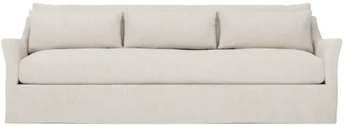 Pauline Sea Salt Performance Slipcovered Sofa - 98"