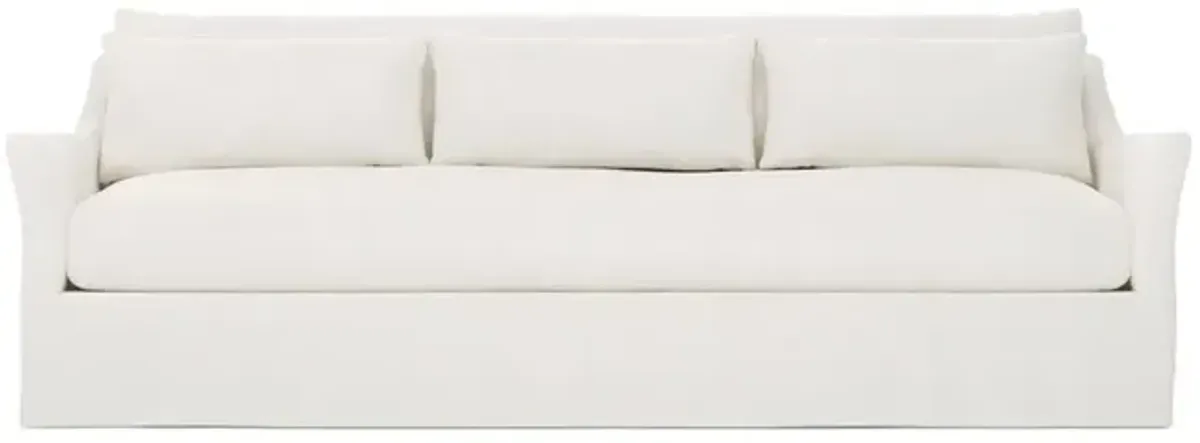 Pauline Canvas Performance Slipcovered Sofa - 98"
