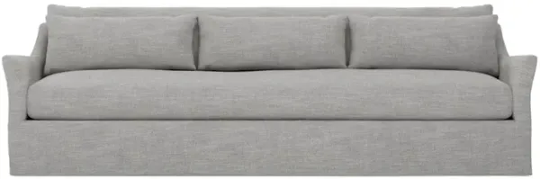 Pauline Nickel Performance Slipcovered Sofa - 110”
