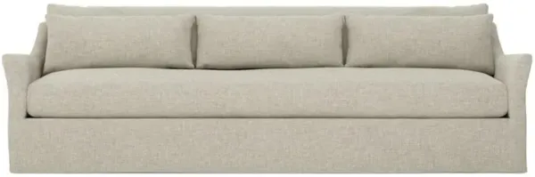 Pauline Baby Fawn Performance Slipcovered Sofa - 110”