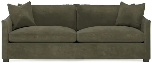 Clairmont Tuscan Olive 2-Cushion Sofa - 89"