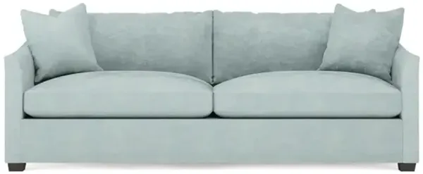 Clairmont French Blue 2-Cushion Sofa - 89"