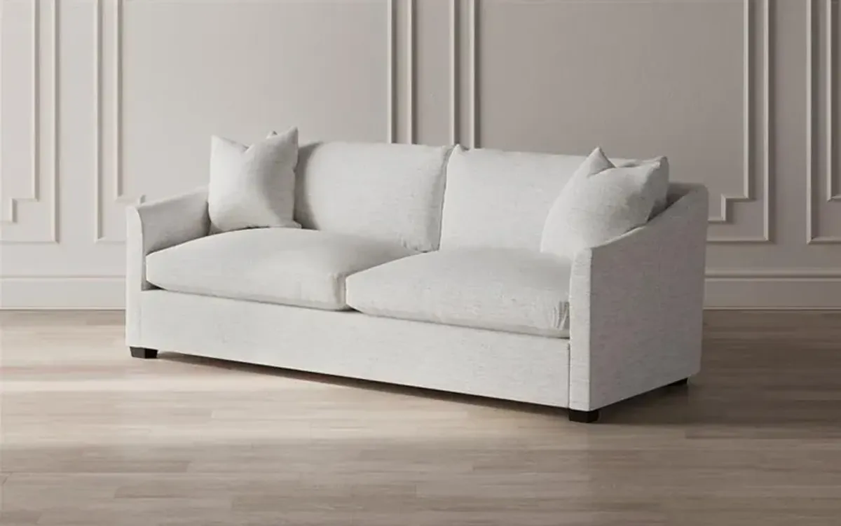Clairmont Pale Blue 2-Cushion Sofa - 89"