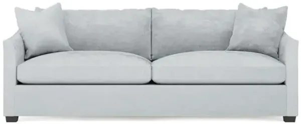 Clairmont Pale Blue 2-Cushion Sofa - 89"