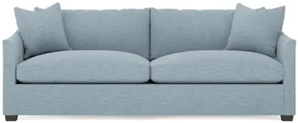 Clairmont Eggshell Blue Performance 2-Cushion Sofa - 89"