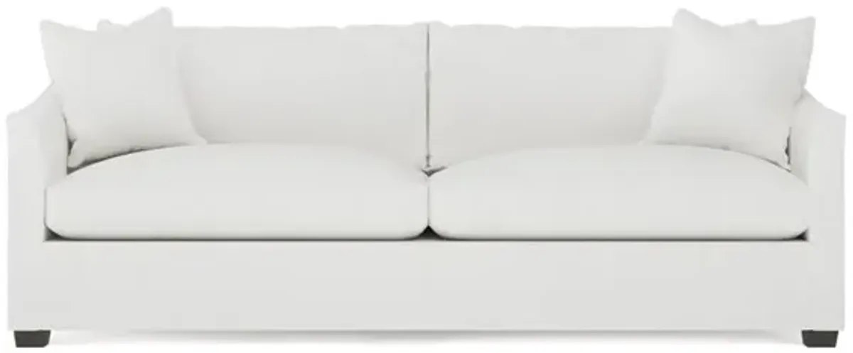 Clairmont Snow Performance 2-Cushion Sofa - 89"